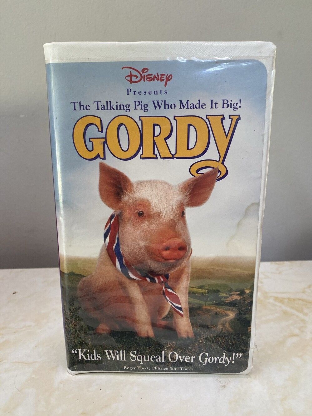 Disney Gordy VHS Clamshell Family Movie 1995